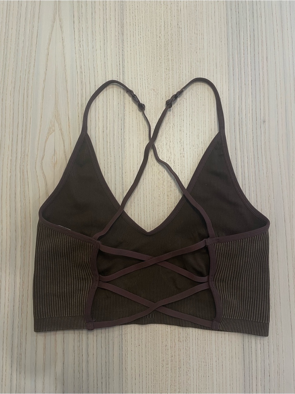 Aerie brown tank top